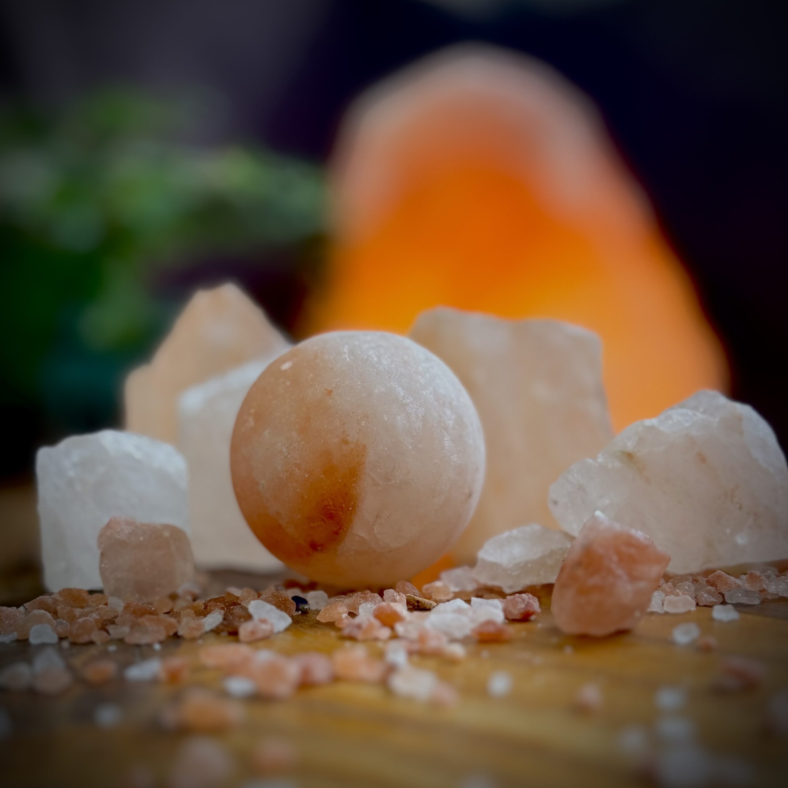 Energy Ball Salt Stones